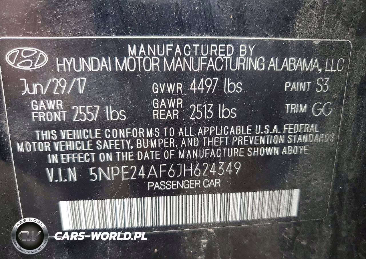 2018 Hyundai Sonata Se VIN:5NPE24AF6JH624349 - 12