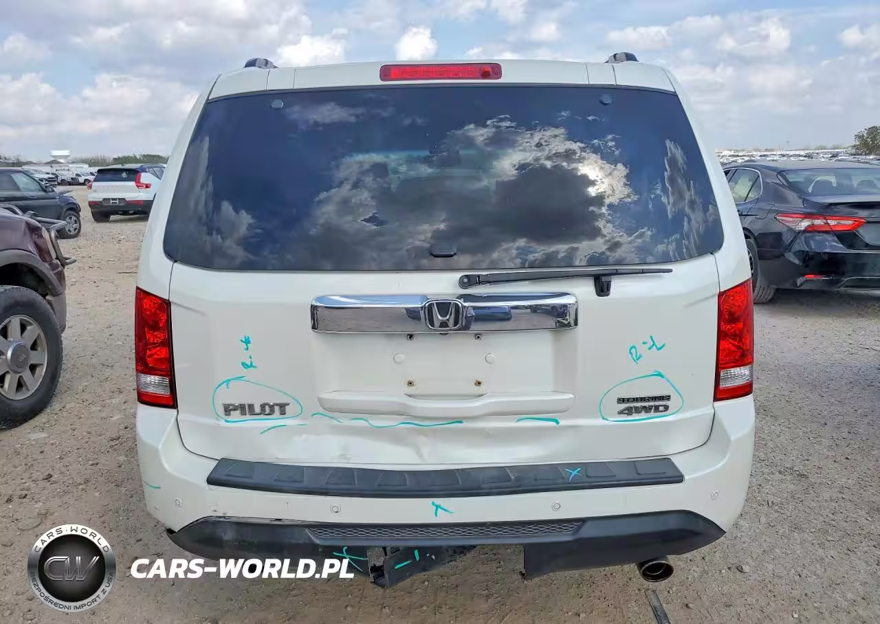 2015 Honda Pilot Touring VIN:5FNYF4H96FB038046 - 6