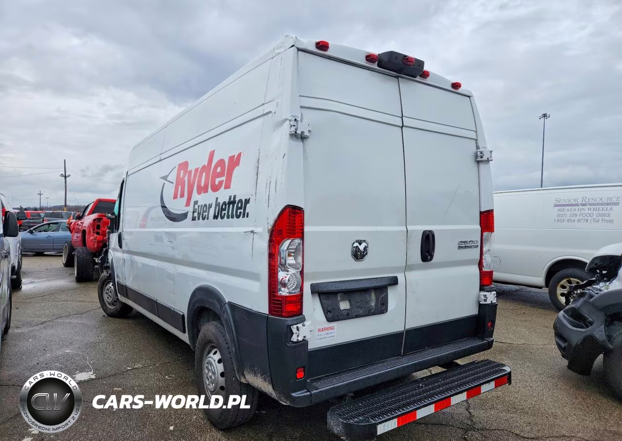 2023 Ram Promaster 2500 High Roof Delivery Van VIN:3C6LRVDG8PE511469 - 2
