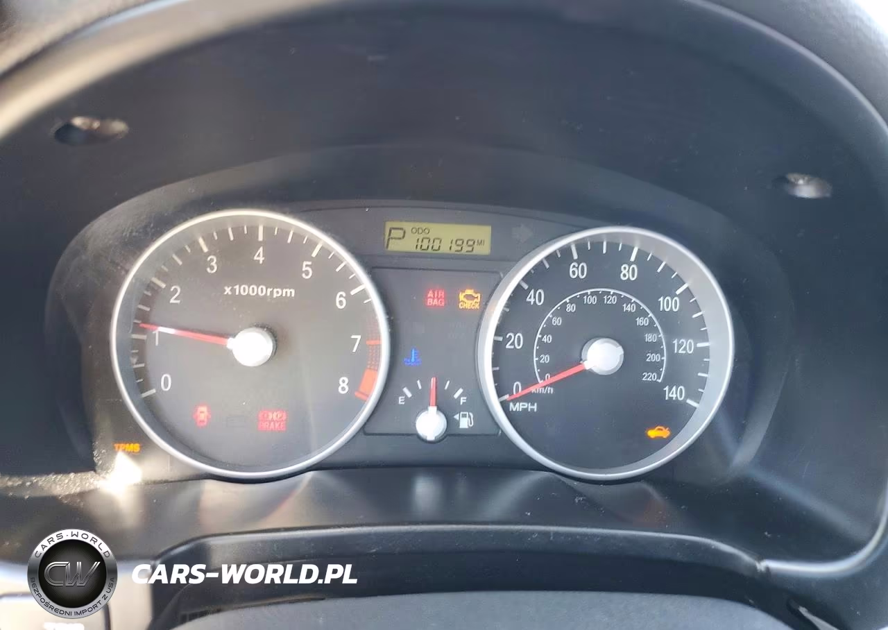 2008 Hyundai Accent Gs VIN:KMHCM36C58U102897 - 9