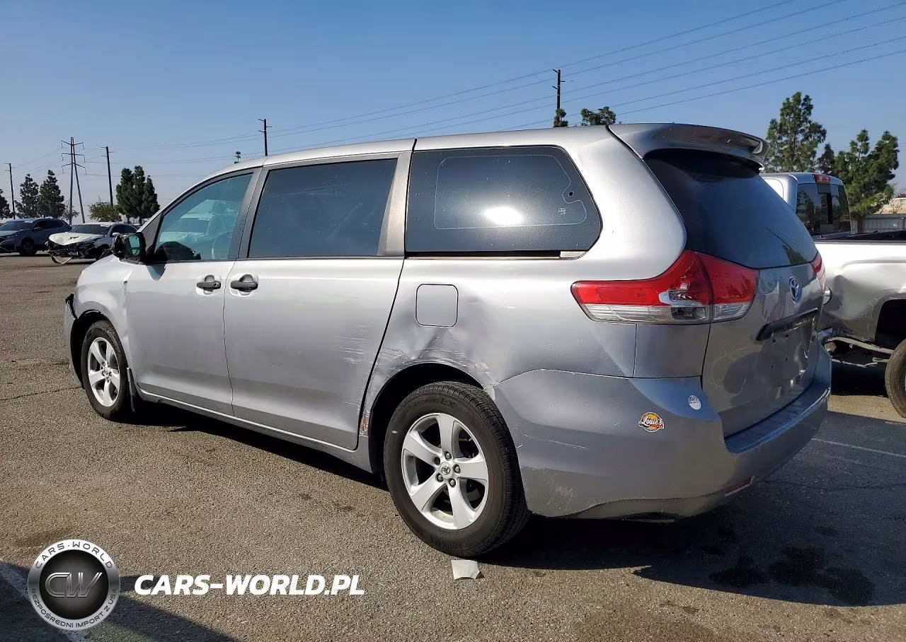 2011 Toyota Sienna Base 7-Passenger VIN:5TDKA3DC9BS008044 - 2