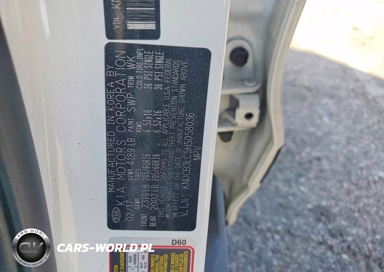 2017 Kia Niro Lx VIN:KNDCB3LC5H5058036 - 12