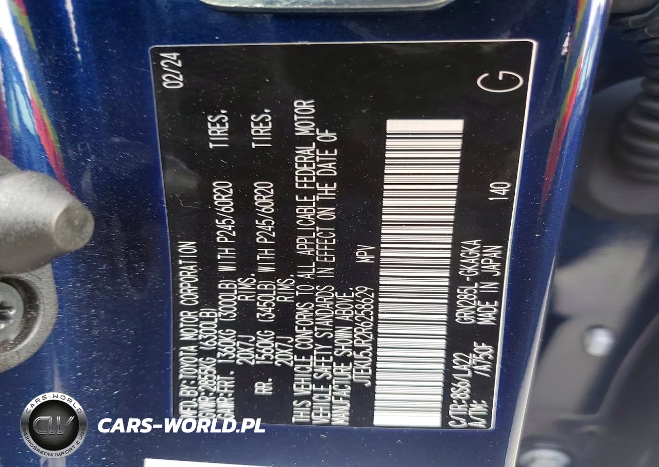 2024 Toyota 4Runner Limited VIN:JTEKU5JR2R6258629 - 13