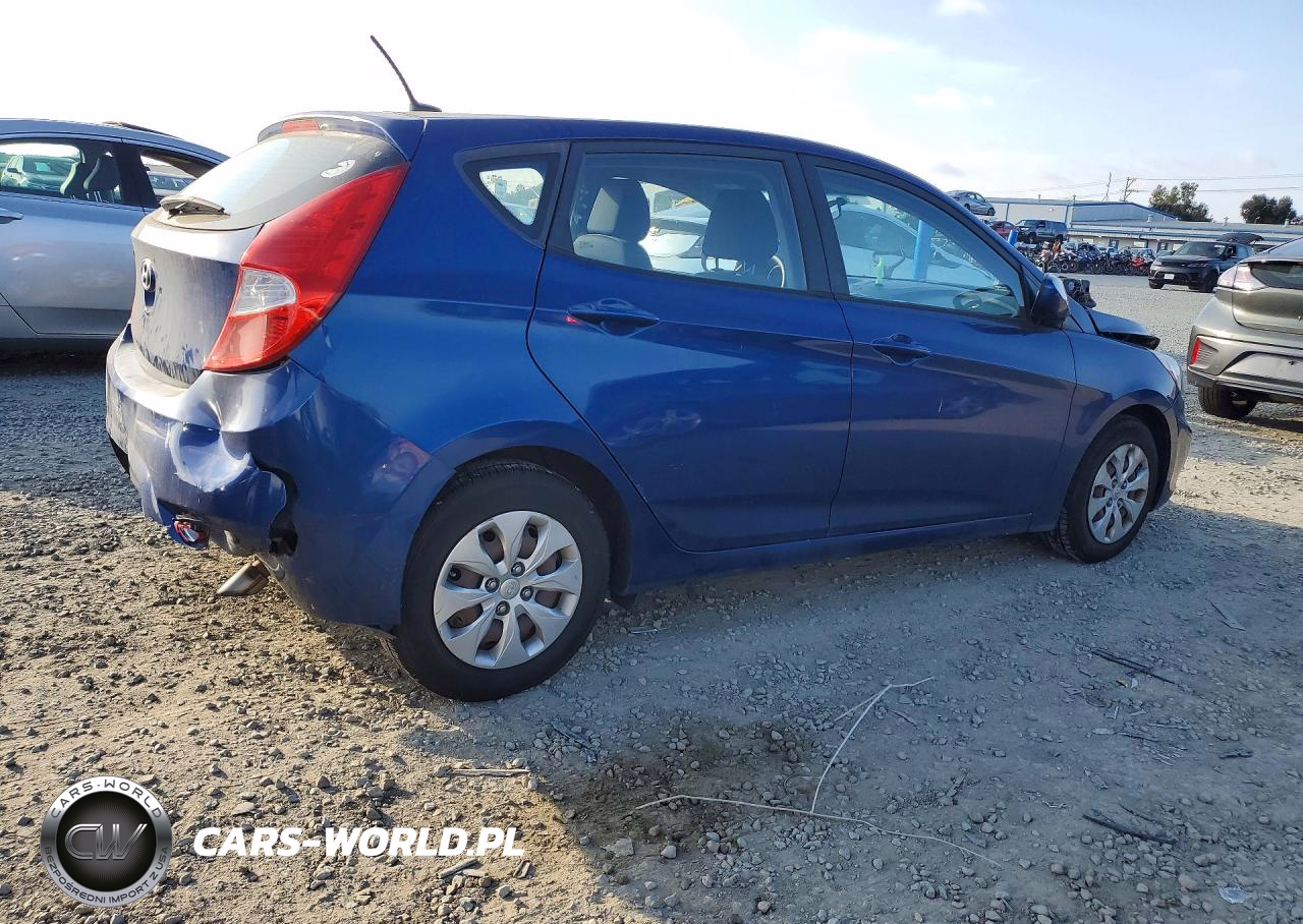 2016 Hyundai Accent Se VIN:KMHCT5AE6GU255312 - 3