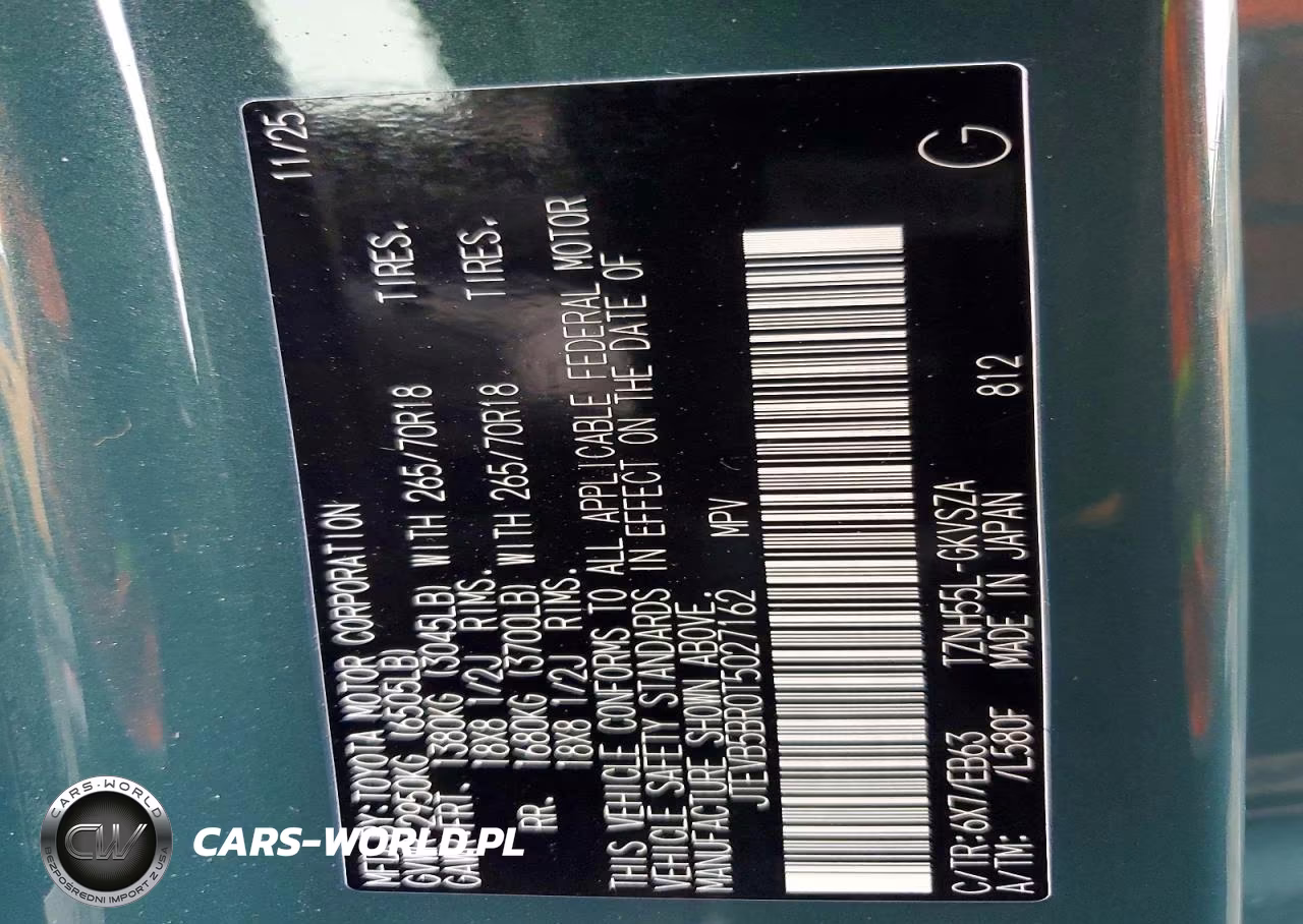2026 Toyota 4Runner Trailhunter Hv VIN:JTEVB5BR0T5027162 - 14