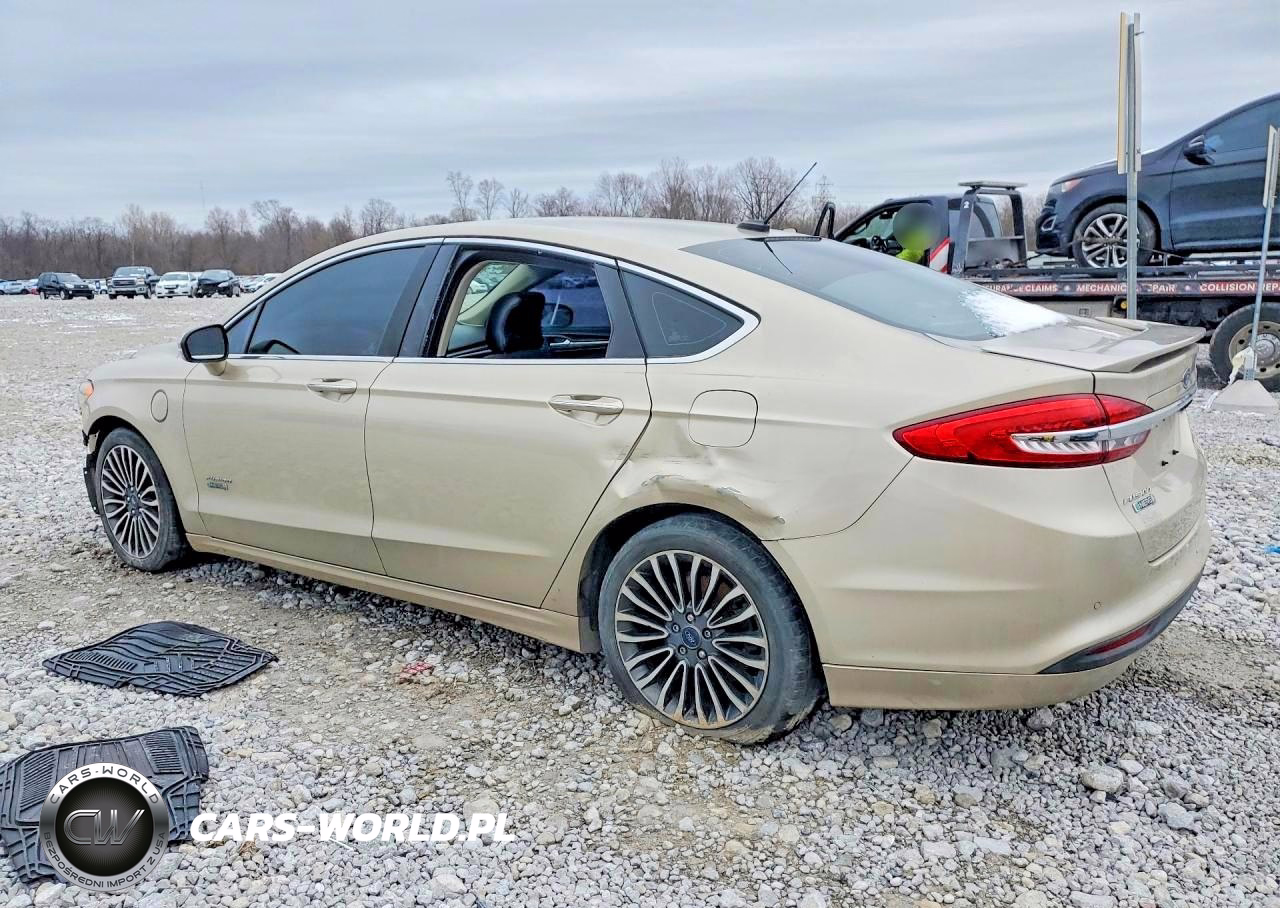 2018 Ford Fusion Titanium VIN:3FA6P0SU0JR108874 - 2