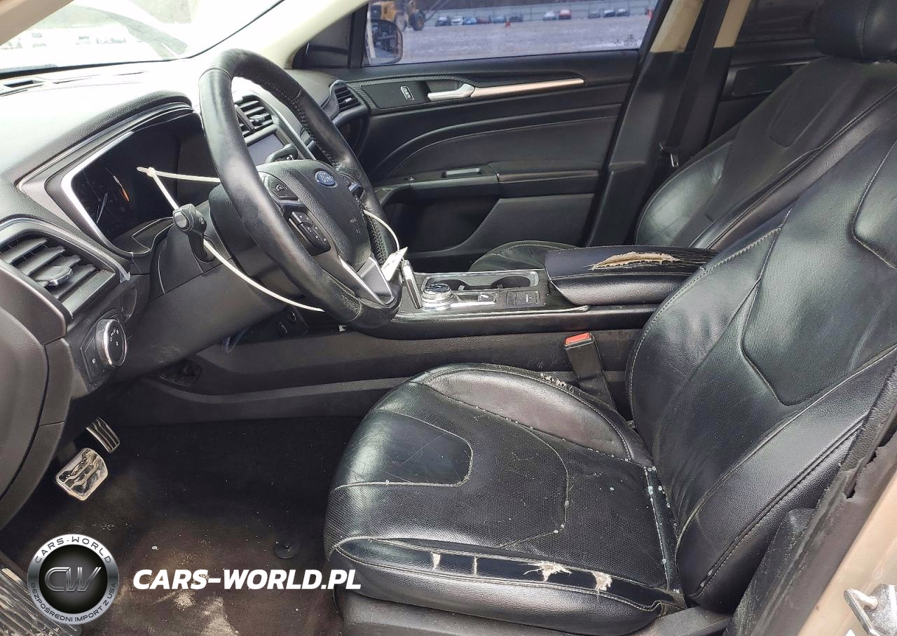 2018 Ford Fusion Titanium VIN:3FA6P0SU0JR108874 - 7