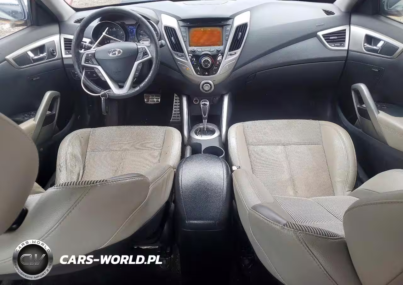 2013 Hyundai Veloster Base VIN:KMHTC6AD9DU088212 - 8