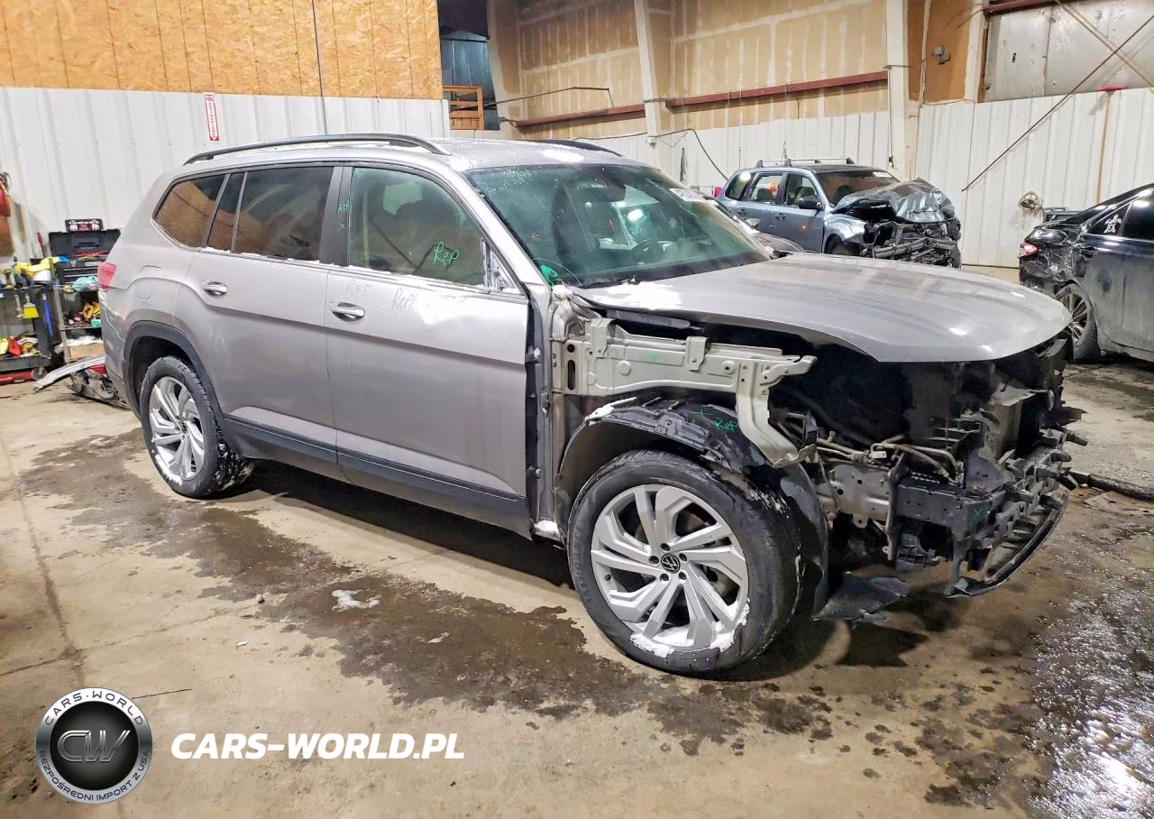 2021 Volkswagen Atlas Se VIN:1V2HR2CA9MC569697 - 4