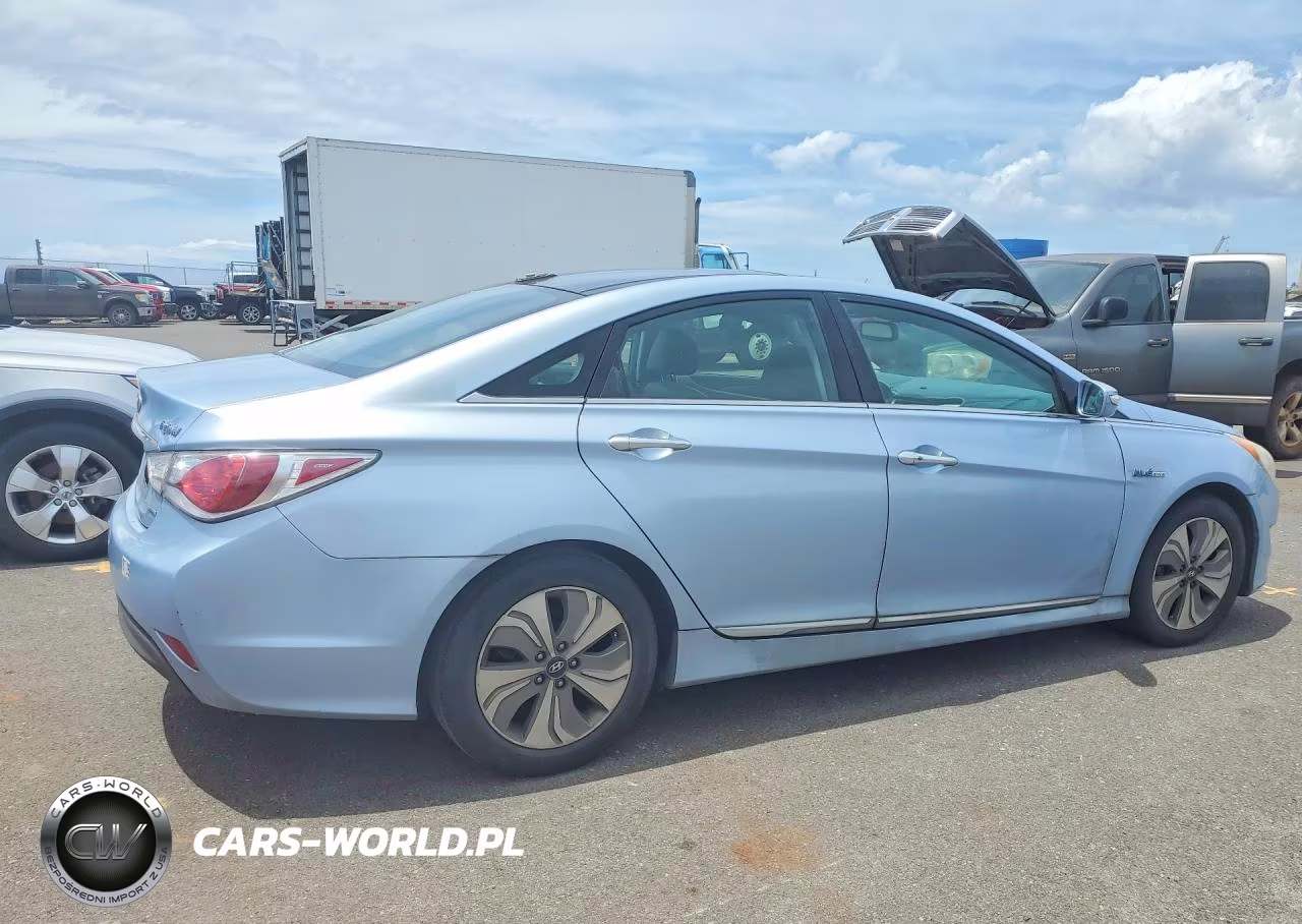 2014 Hyundai Sonata Hybrid Limited VIN:KMHEC4A43EA106638 - 3