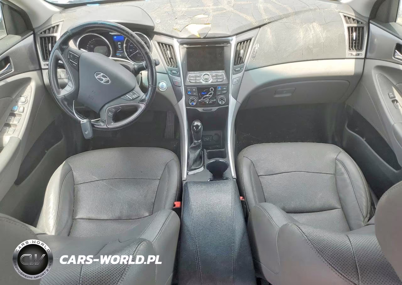 2014 Hyundai Sonata Hybrid Limited VIN:KMHEC4A43EA106638 - 8