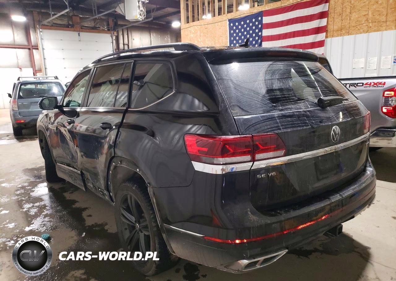 2021 Volkswagen Atlas Se VIN:1V2NR2CA7MC534627 - 2
