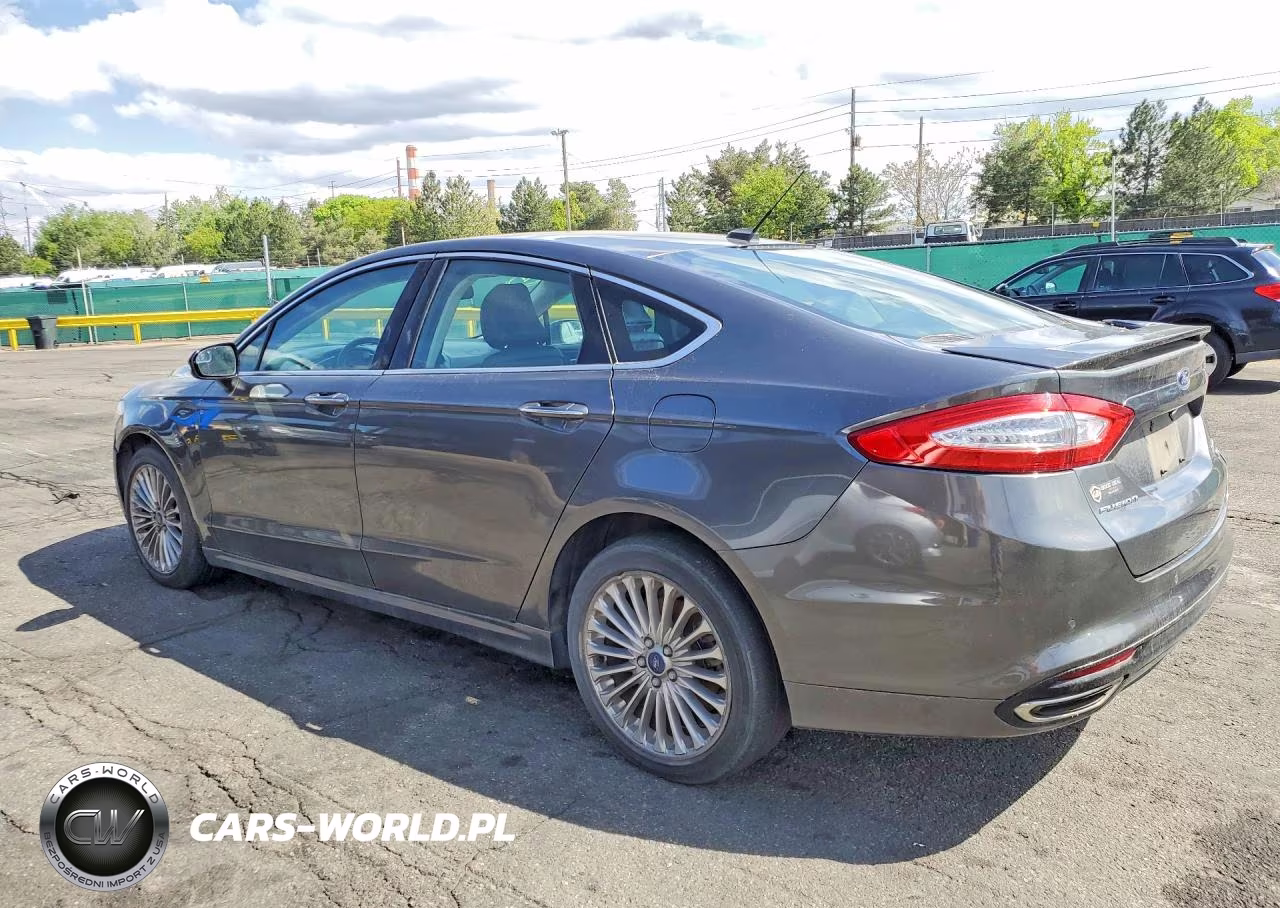 2016 Ford Fusion Titanium VIN:3FA6P0K90GR118955 - 2