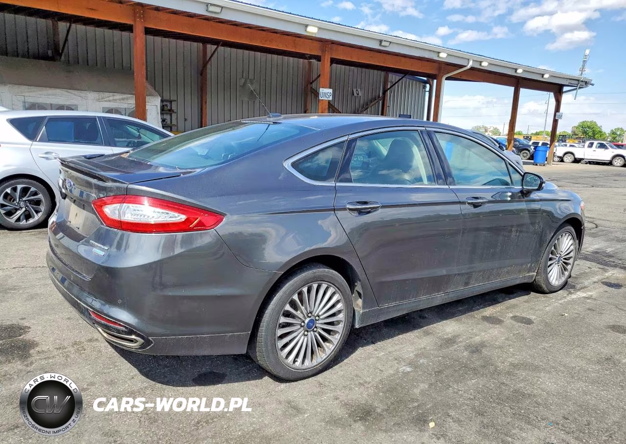 2016 Ford Fusion Titanium VIN:3FA6P0K90GR118955 - 3