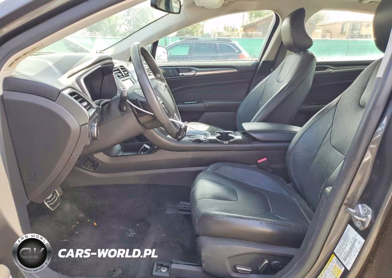 2016 Ford Fusion Titanium VIN:3FA6P0K90GR118955 - 7