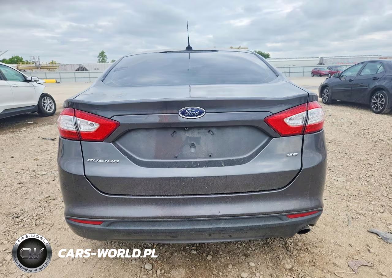 2016 Ford Fusion Se VIN:3FA6P0H72GR361690 - 6