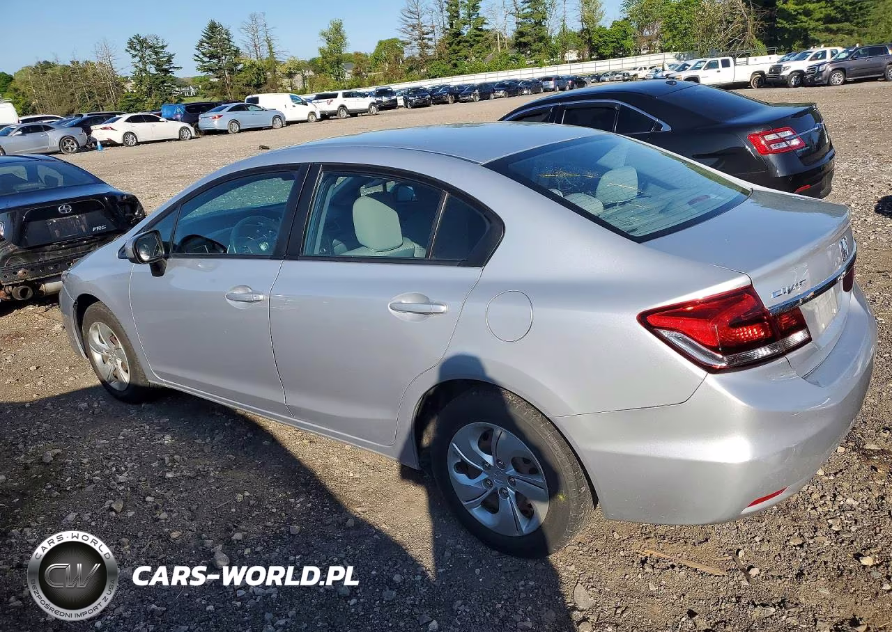 2014 Honda Civic Lx VIN:2HGFB2F55EH509167 - 2