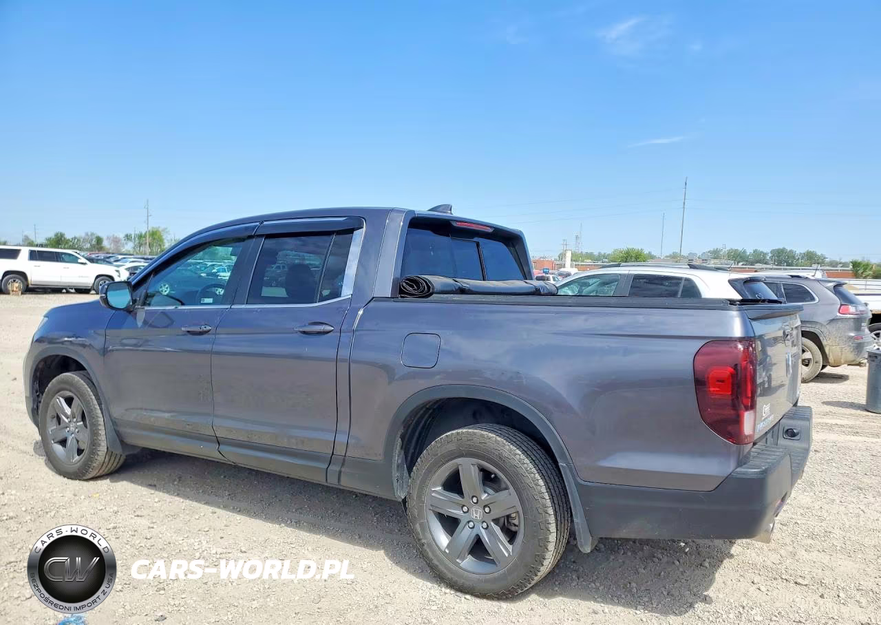 2022 Honda Ridgeline Rtl VIN:5FPYK3F58NB022748 - 2