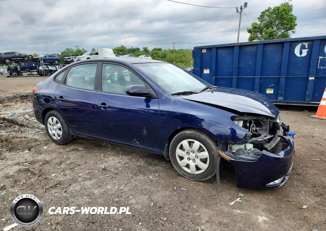2008 Hyundai Elantra Gls VIN:KMHDU46D18U491038 - 4