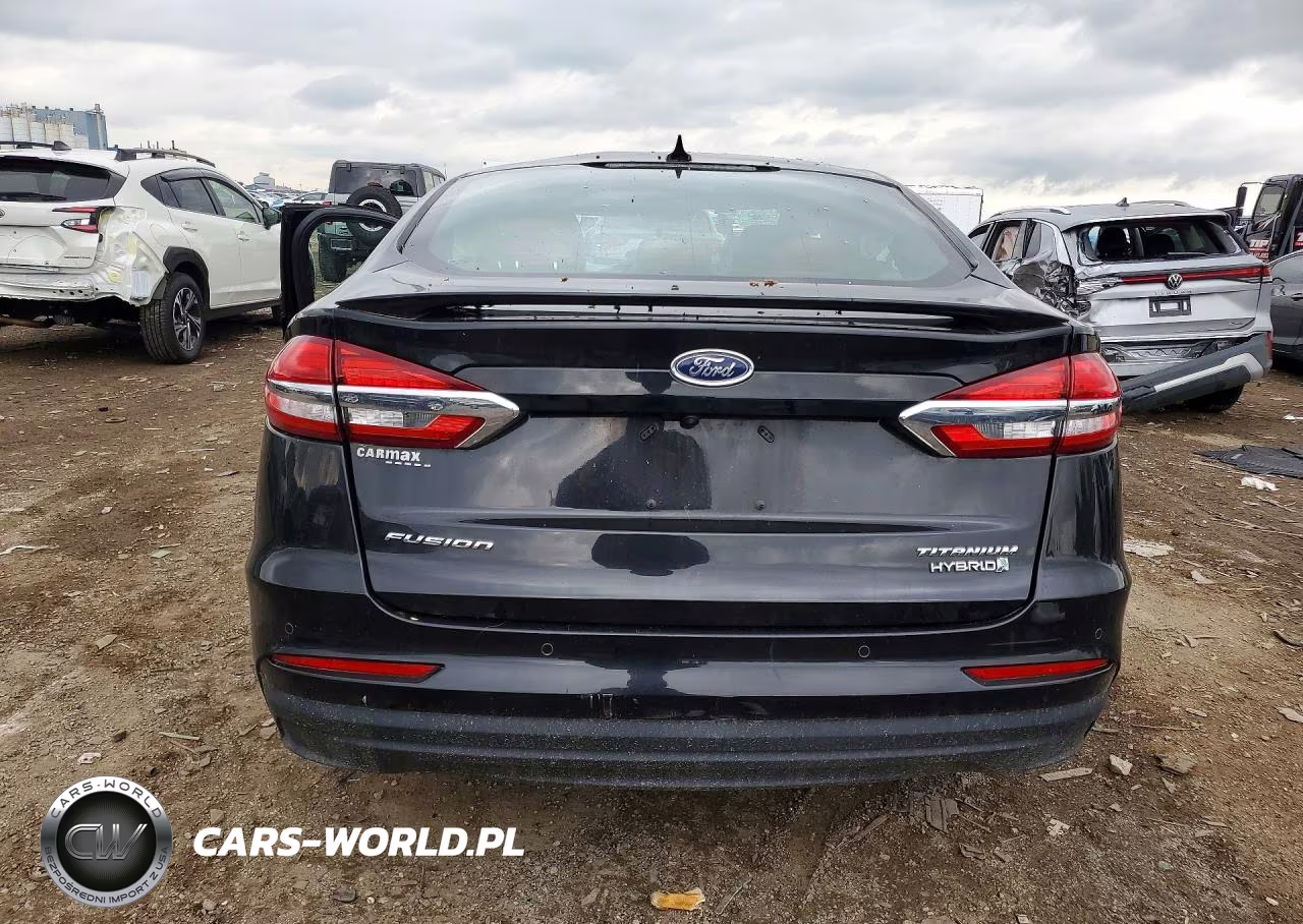 2019 Ford Fusion Titanium VIN:3FA6P0RU9KR255511 - 6