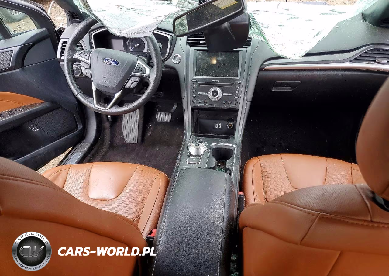 2019 Ford Fusion Titanium VIN:3FA6P0RU9KR255511 - 8