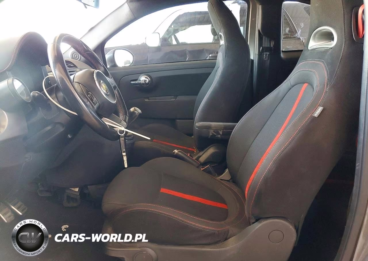 2012 Fiat 500 Abarth VIN:3C3CFFFH2CT380286 - 7