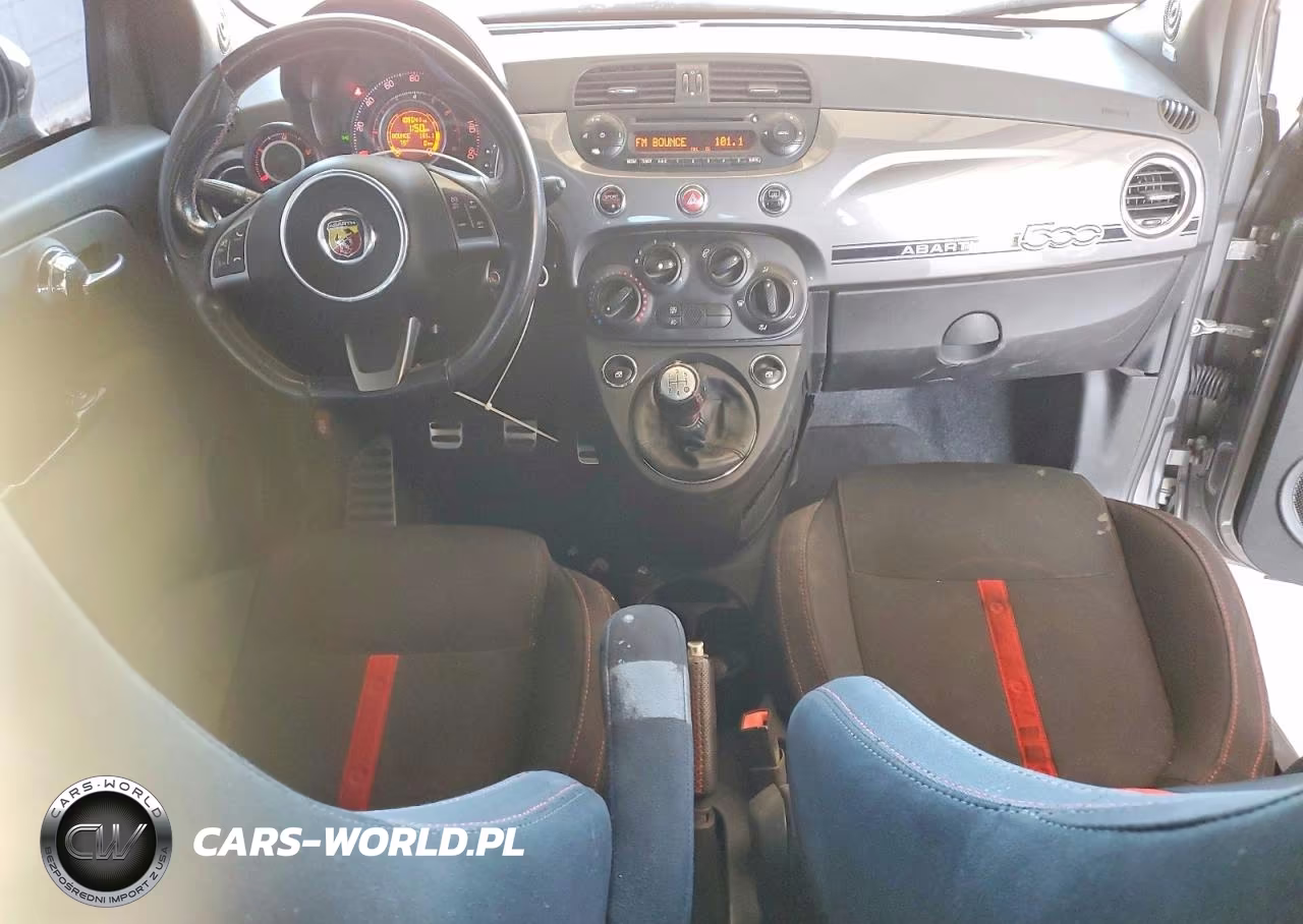 2012 Fiat 500 Abarth VIN:3C3CFFFH2CT380286 - 8