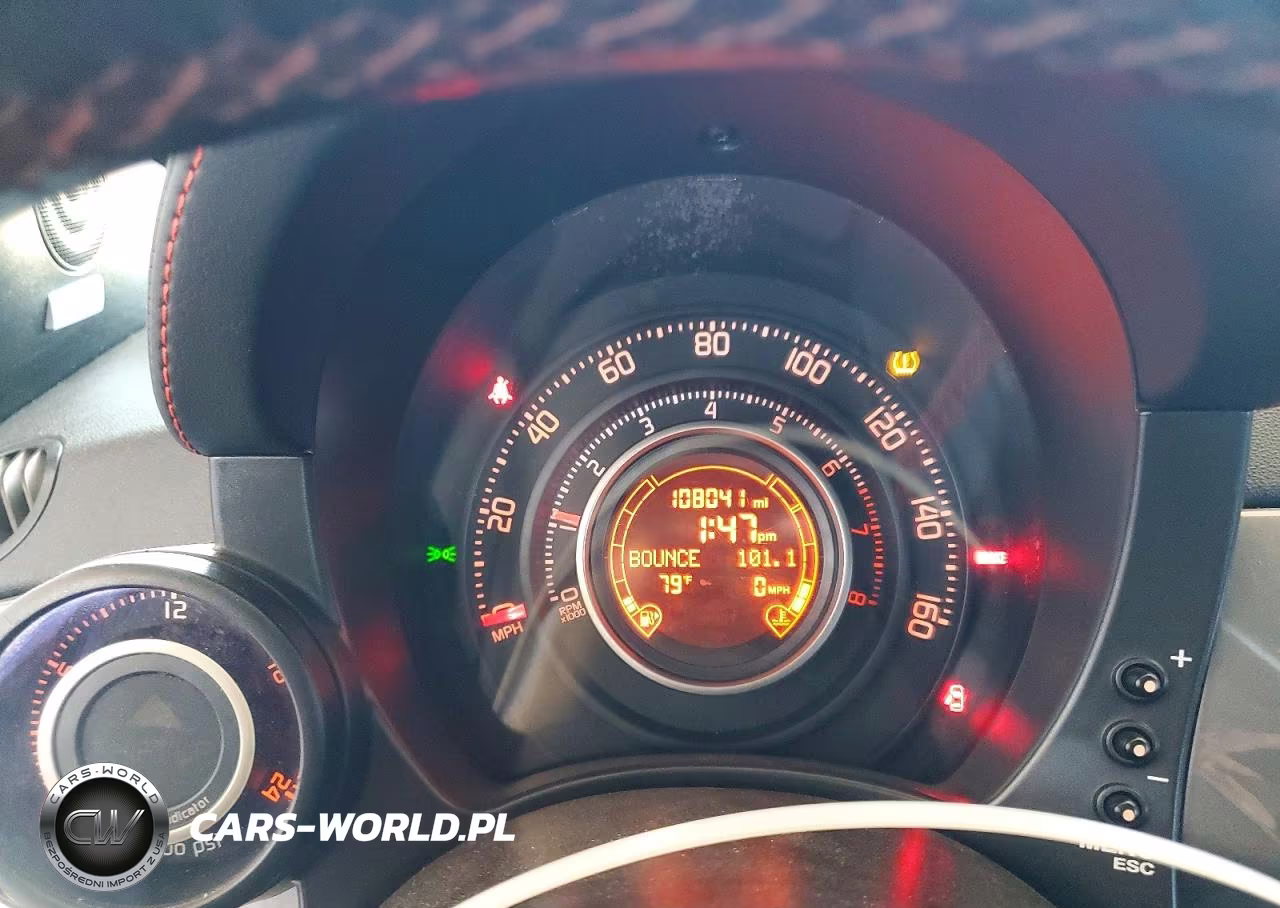 2012 Fiat 500 Abarth VIN:3C3CFFFH2CT380286 - 9