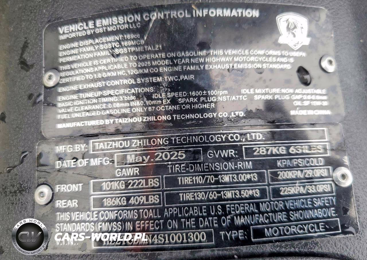 2025 Tztc Qmax VIN:HZ2TCDMN4S1001300 - 8