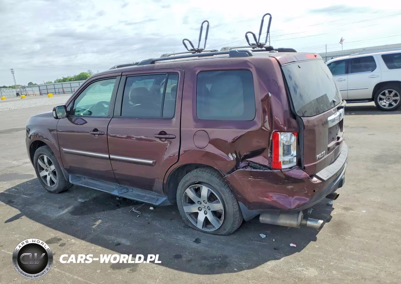 2012 Honda Pilot Touring VIN:5FNYF3H99CB040508 - 2