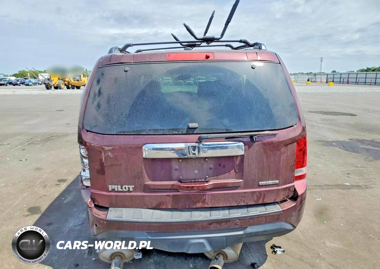 2012 Honda Pilot Touring VIN:5FNYF3H99CB040508 - 6