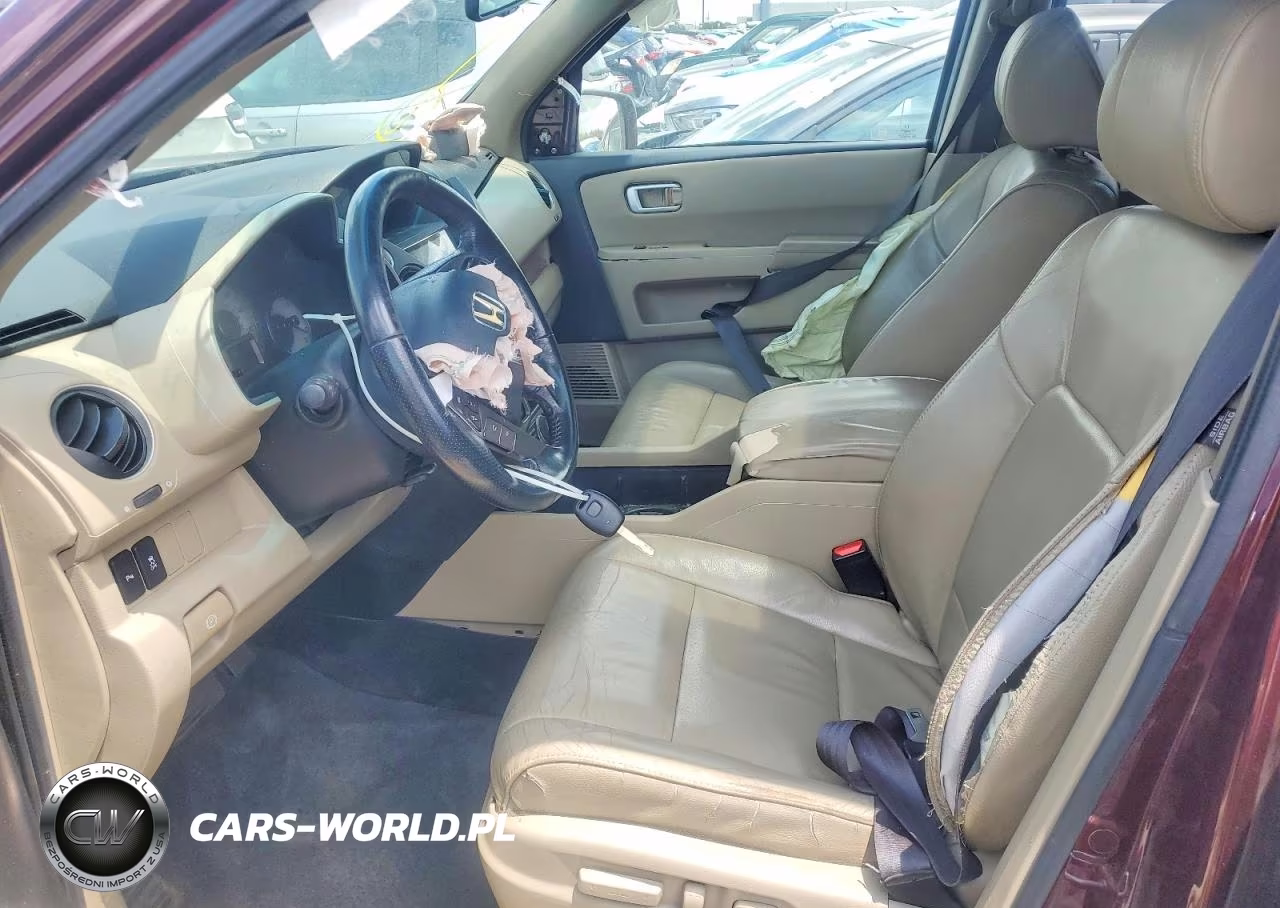 2012 Honda Pilot Touring VIN:5FNYF3H99CB040508 - 7