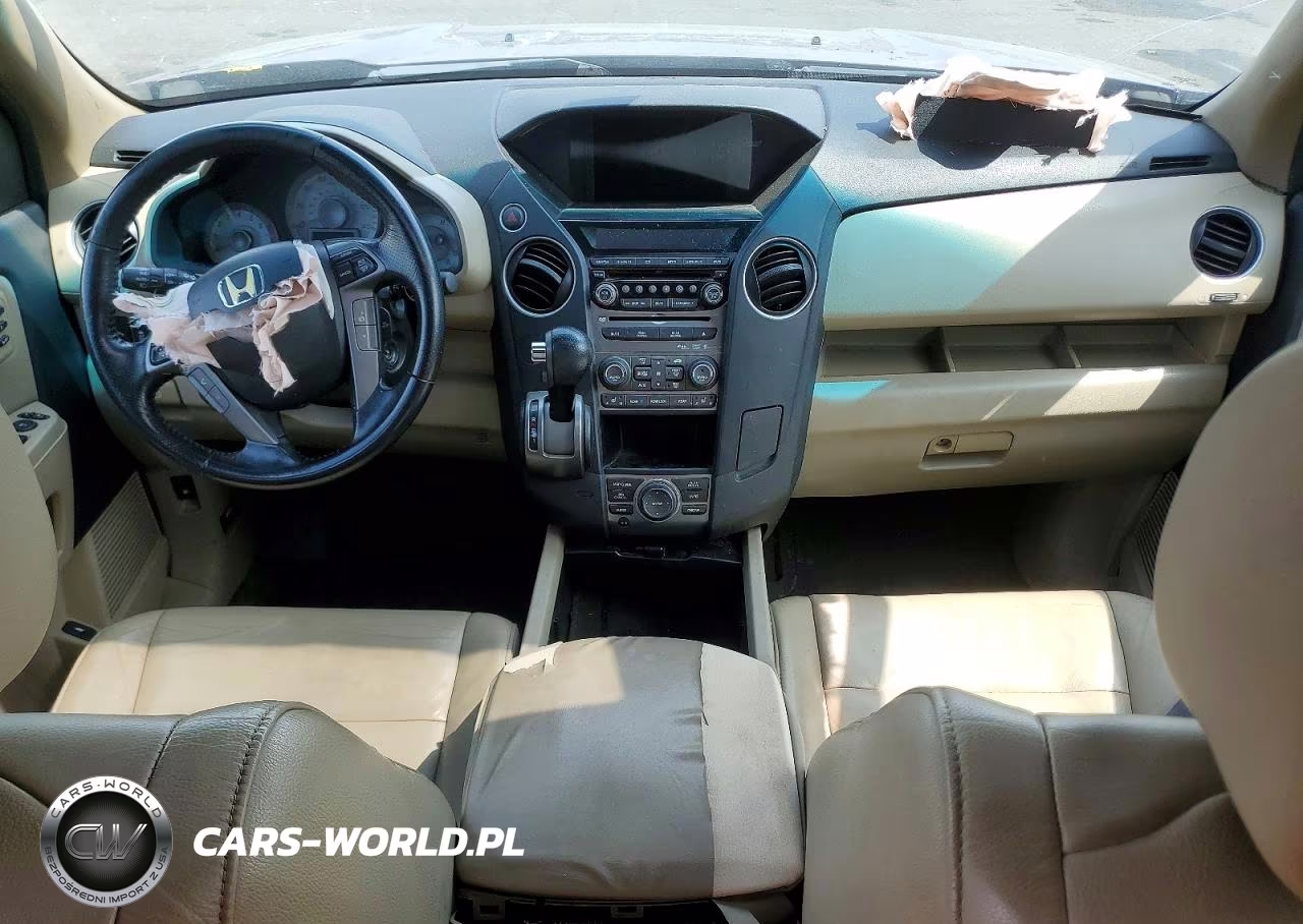2012 Honda Pilot Touring VIN:5FNYF3H99CB040508 - 8