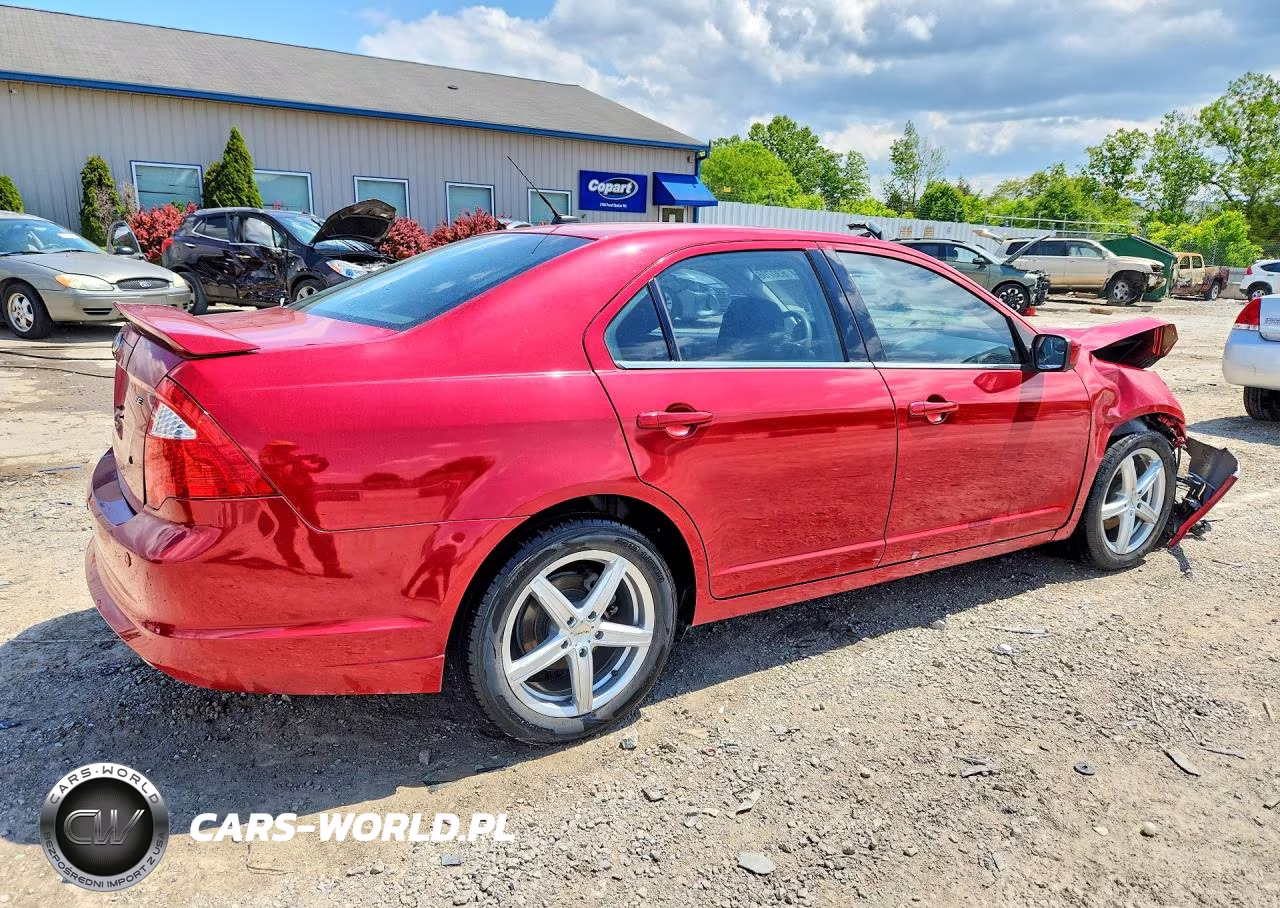 2011 Ford Fusion Se VIN:3FAHP0HA6BR107249 - 3