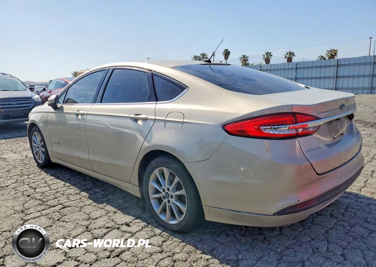 2017 Ford Fusion Se Hybrid VIN:3FA6P0LUXHR306838 - 2