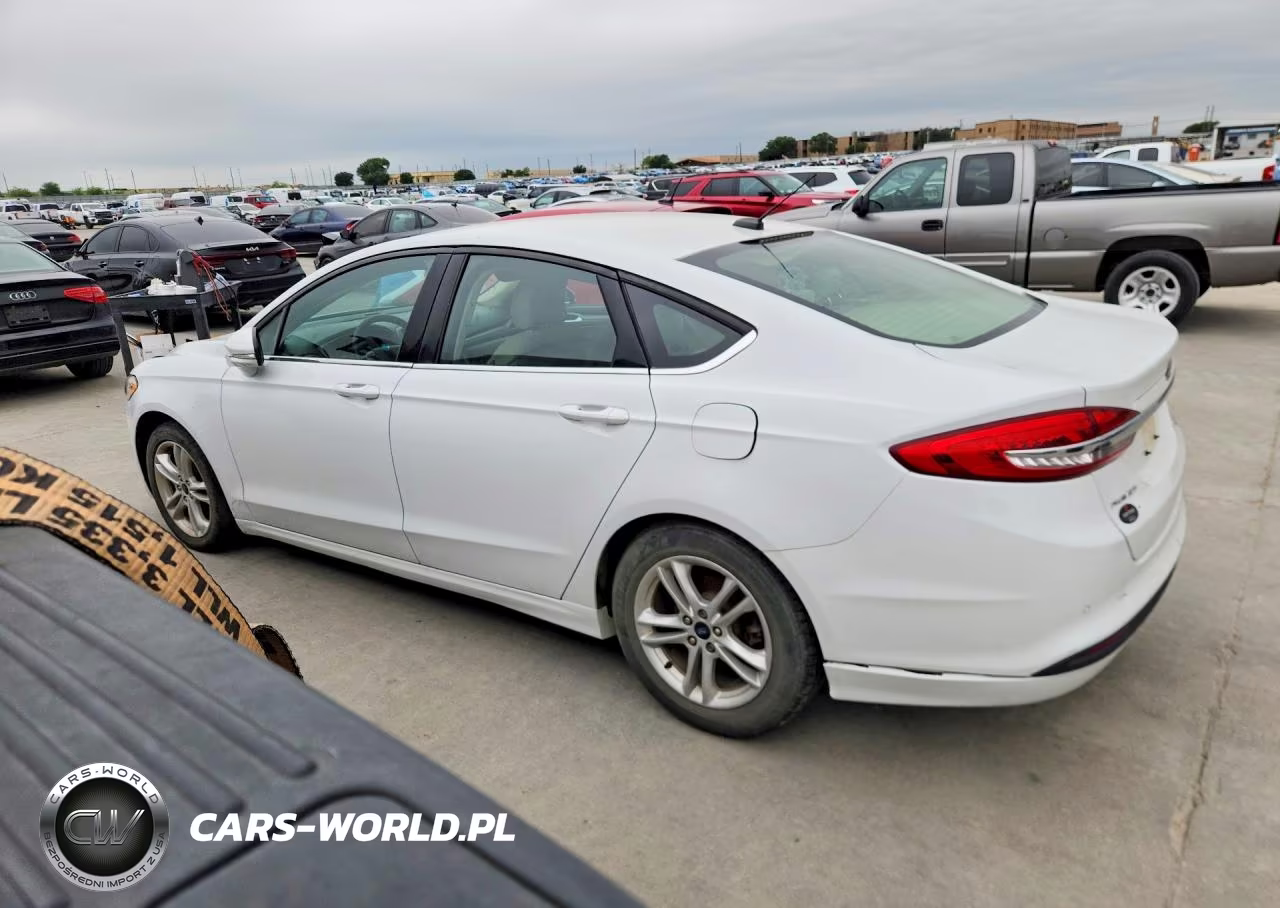 2018 Ford Fusion Se VIN:3FA6P0HD1JR197961 - 2