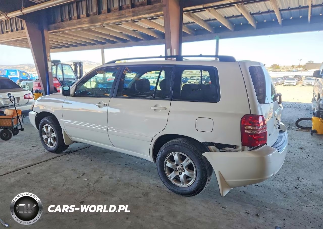2001 Toyota Highlander Base VIN:JTEGF21A810028125 - 2