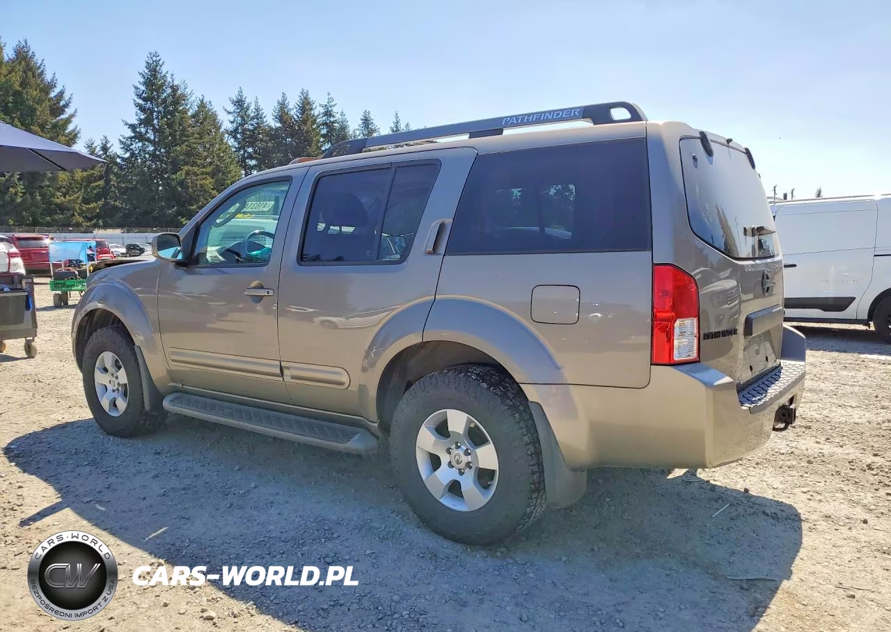 2007 Nissan Pathfinder S VIN:5N1AR18W57C646521 - 2