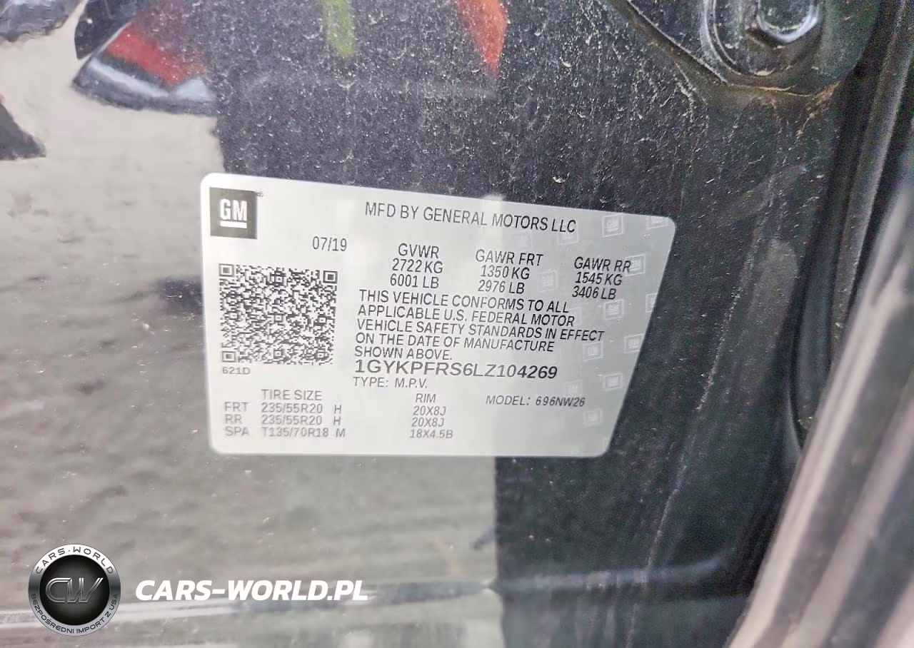 2020 Cadillac Xt6 Platinum Premium Luxury VIN:1GYKPFRS6LZ104269 - 14