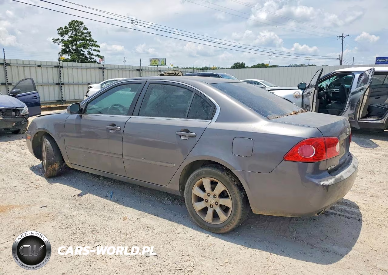 2008 Kia Optima VIN:KNAGE124385170824 - 2