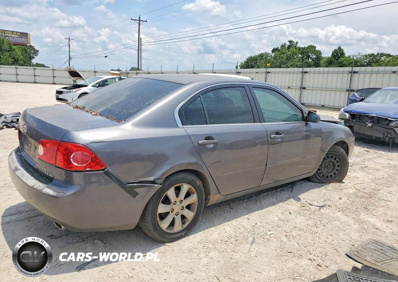 2008 Kia Optima VIN:KNAGE124385170824 - 3