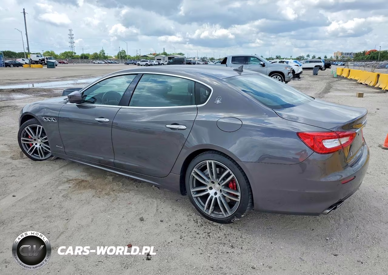 2018 Maserati Quattroporte S VIN:ZAM56YPL4J1281259 - 2