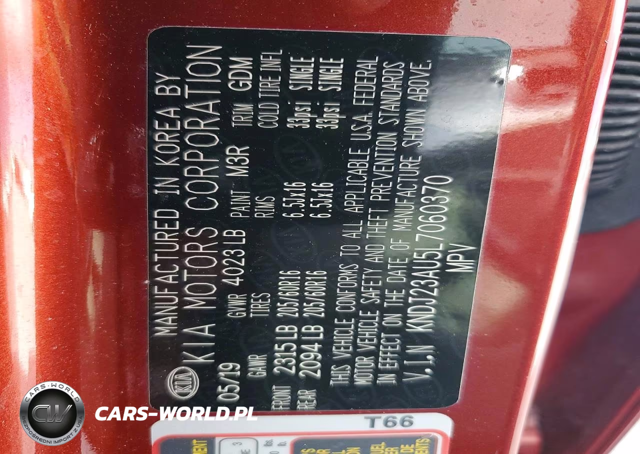 2020 Kia Soul Lx VIN:KNDJ23AU5L7060370 - 14