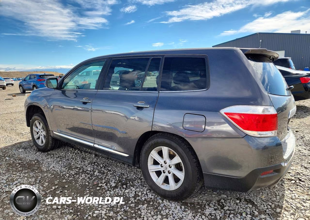 2013 Toyota Highlander Base VIN:5TDZA3EH8DS035697 - 2