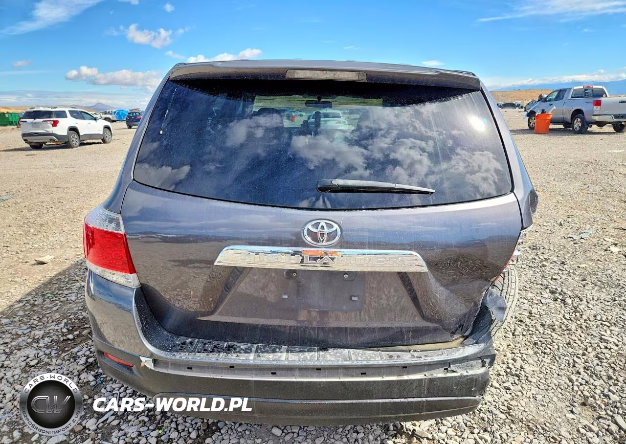 2013 Toyota Highlander Base VIN:5TDZA3EH8DS035697 - 6