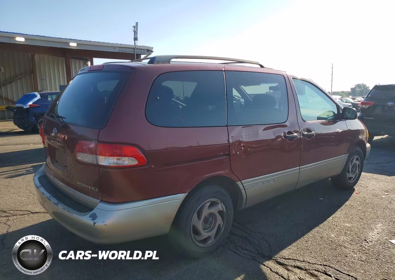 2001 Toyota Sienna Xle VIN:4T3ZF13C11U401524 - 3