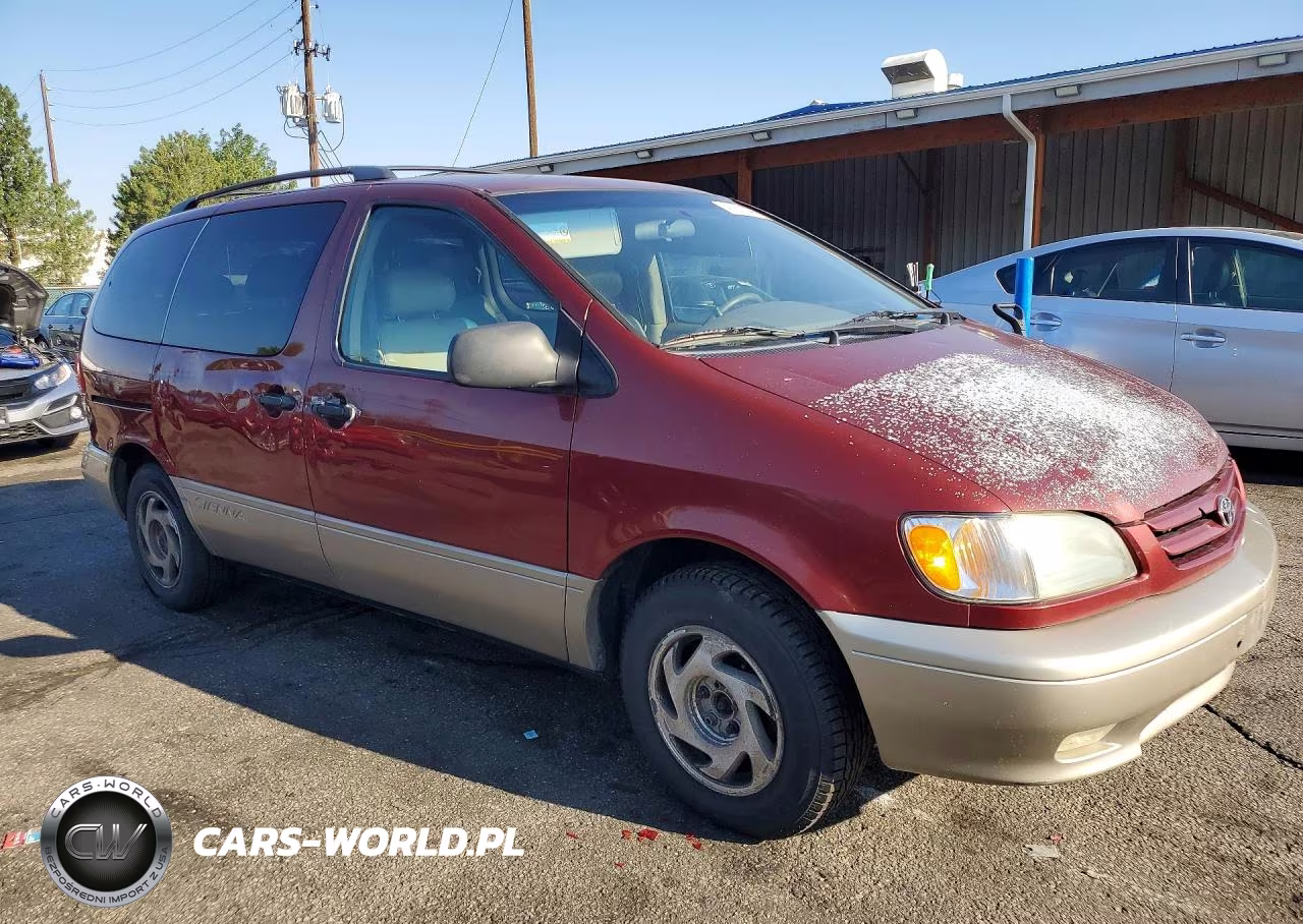 2001 Toyota Sienna Xle VIN:4T3ZF13C11U401524 - 4