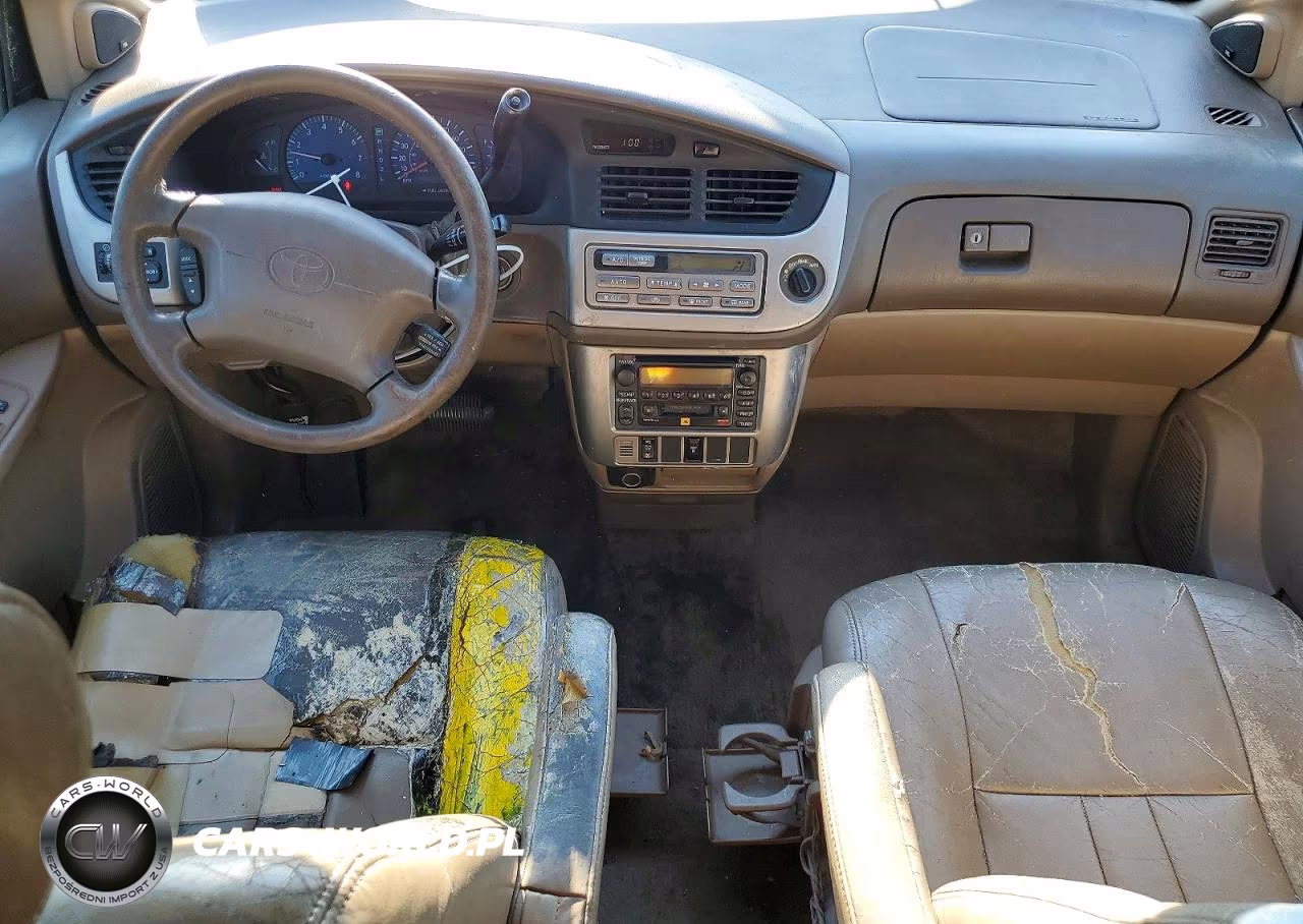 2001 Toyota Sienna Xle VIN:4T3ZF13C11U401524 - 8