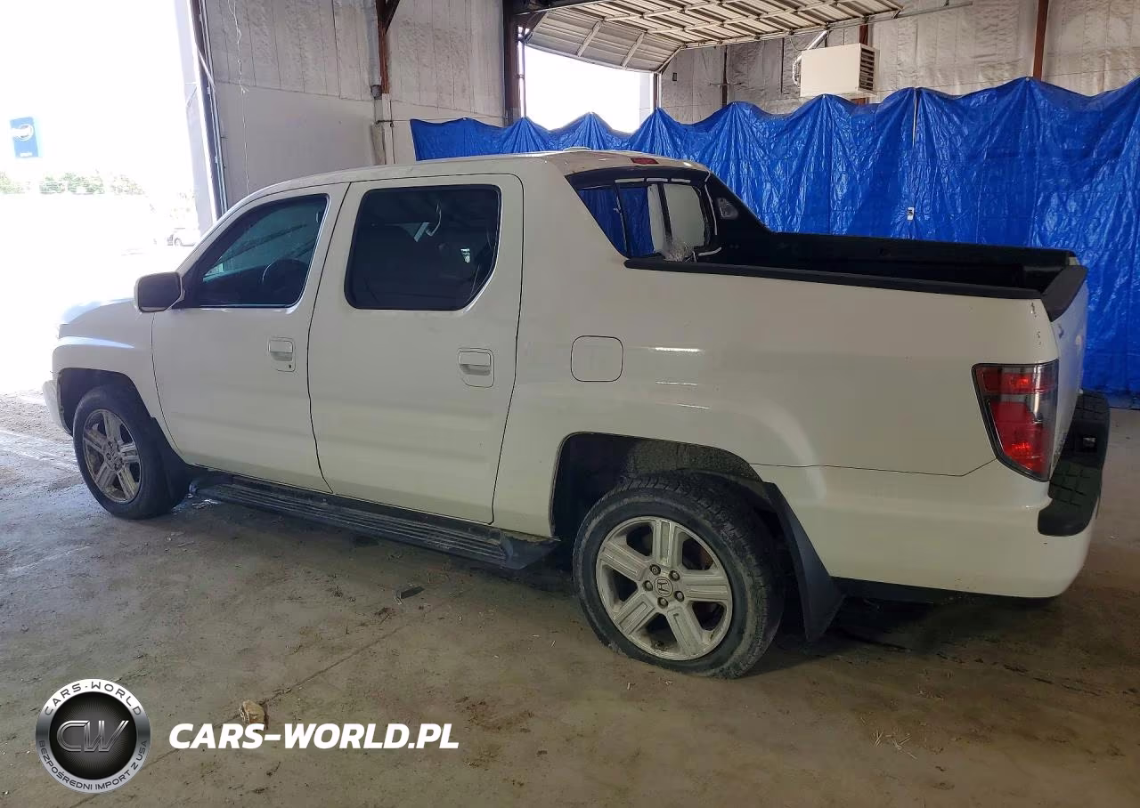 2012 Honda Ridgeline Rtl VIN:5FPYK1F57CB452854 - 2