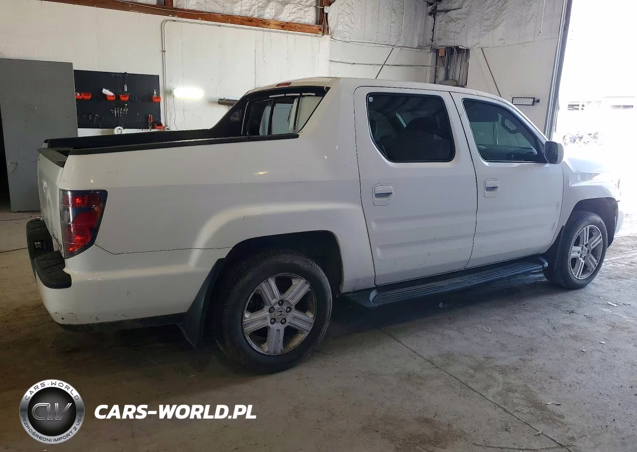2012 Honda Ridgeline Rtl VIN:5FPYK1F57CB452854 - 3
